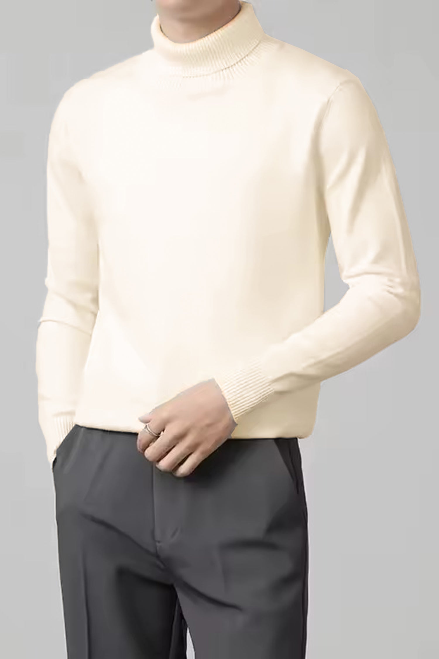 Thermal Winter Turtleneck Pullover High Neck