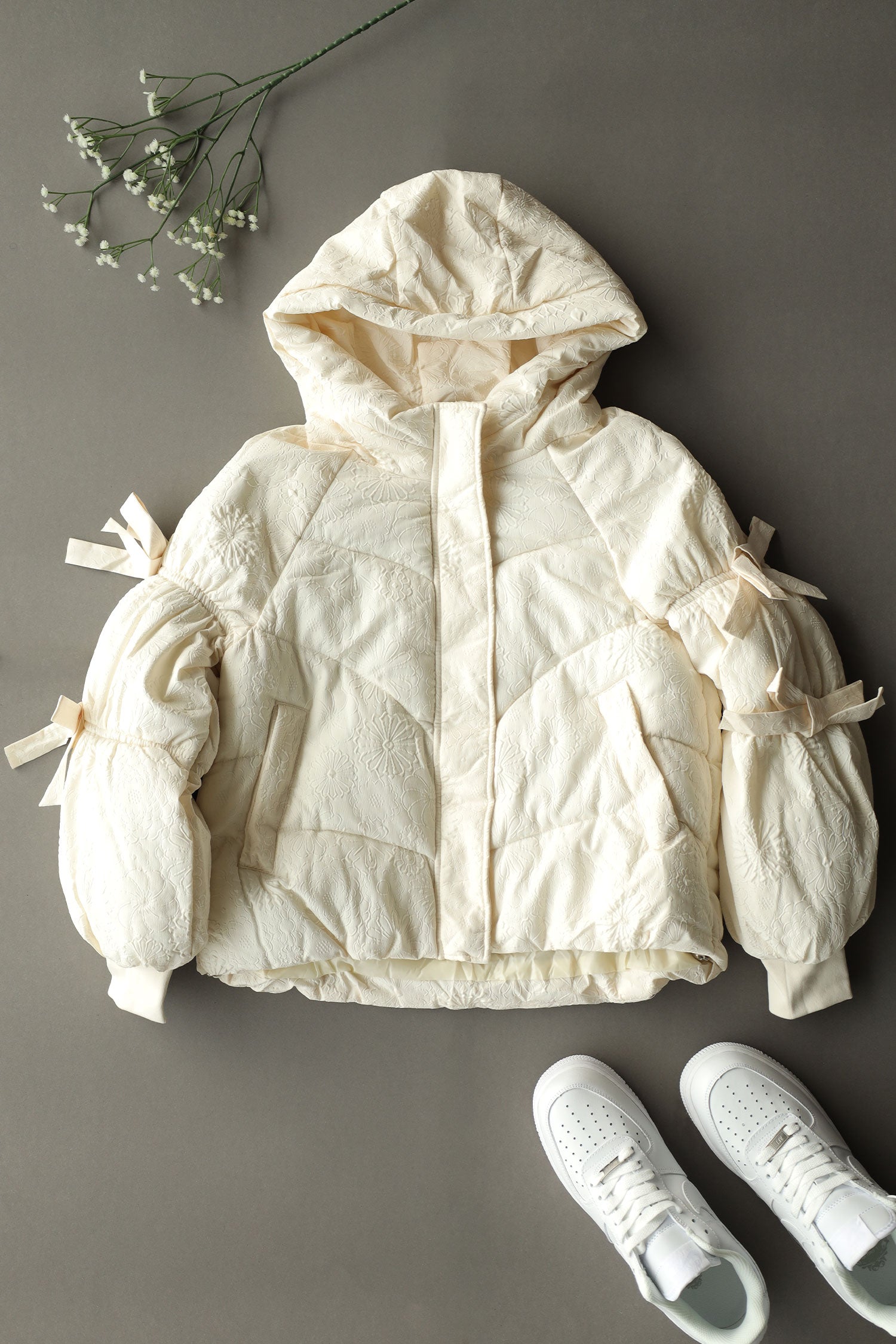 Winter Edition Quilted Hooded Women Imported Puffer Jacket