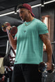 Turbo Run Club Airflow Cool Dry-Fit Tee In Cyan