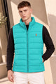 Polo Packable Down Imported Puffer Men's Gilet In Cyan