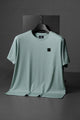Burbry Training Heritage Men's Tee In Cyan