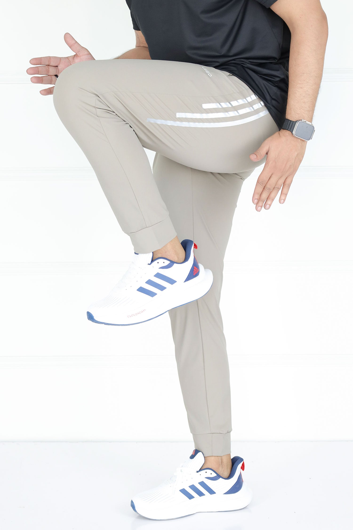 Turbo Alpha Grip Workout Running Men's Dryfit Trouser