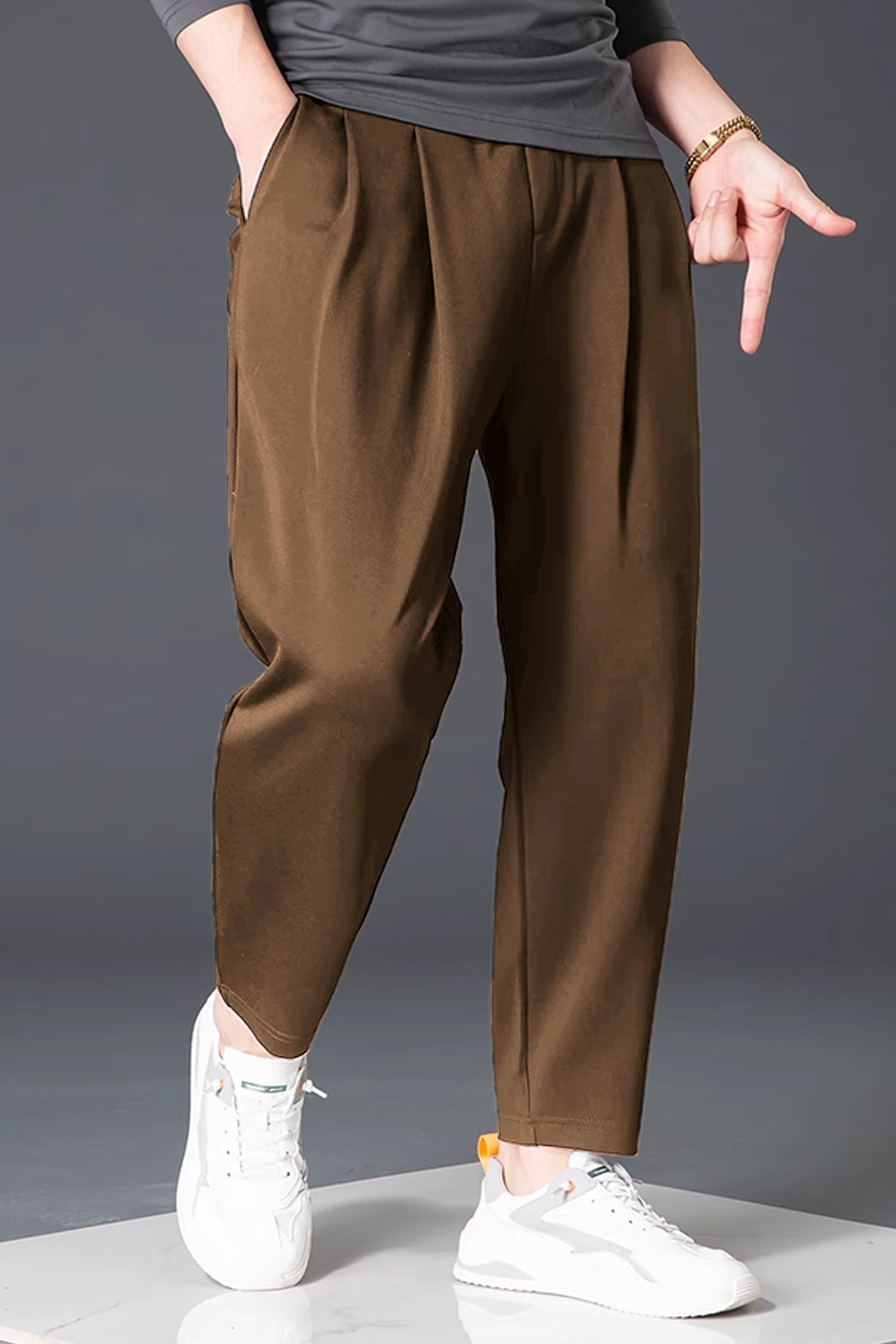 Turbo Comfort Front Plate SlimFit Trouser