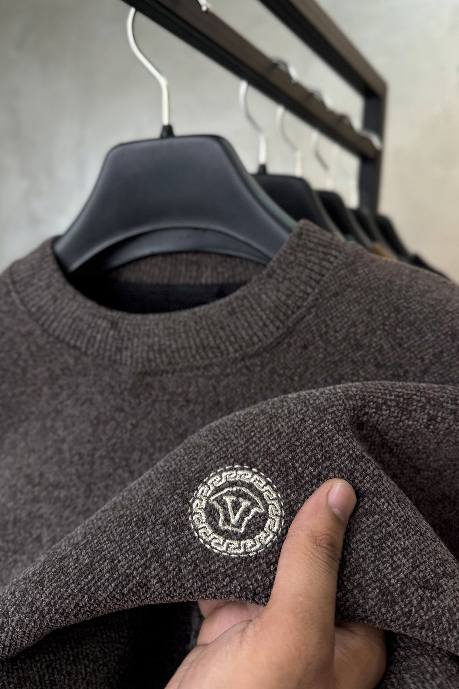Levelwear Round Neck Imported Men's Sweatshirt