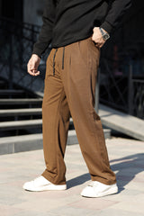 Relaxed Straight Baggy Loose Bottom Trouser