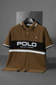 Plo Rph Lren Prominent Horizontal Stripe Men's Polo Shirt