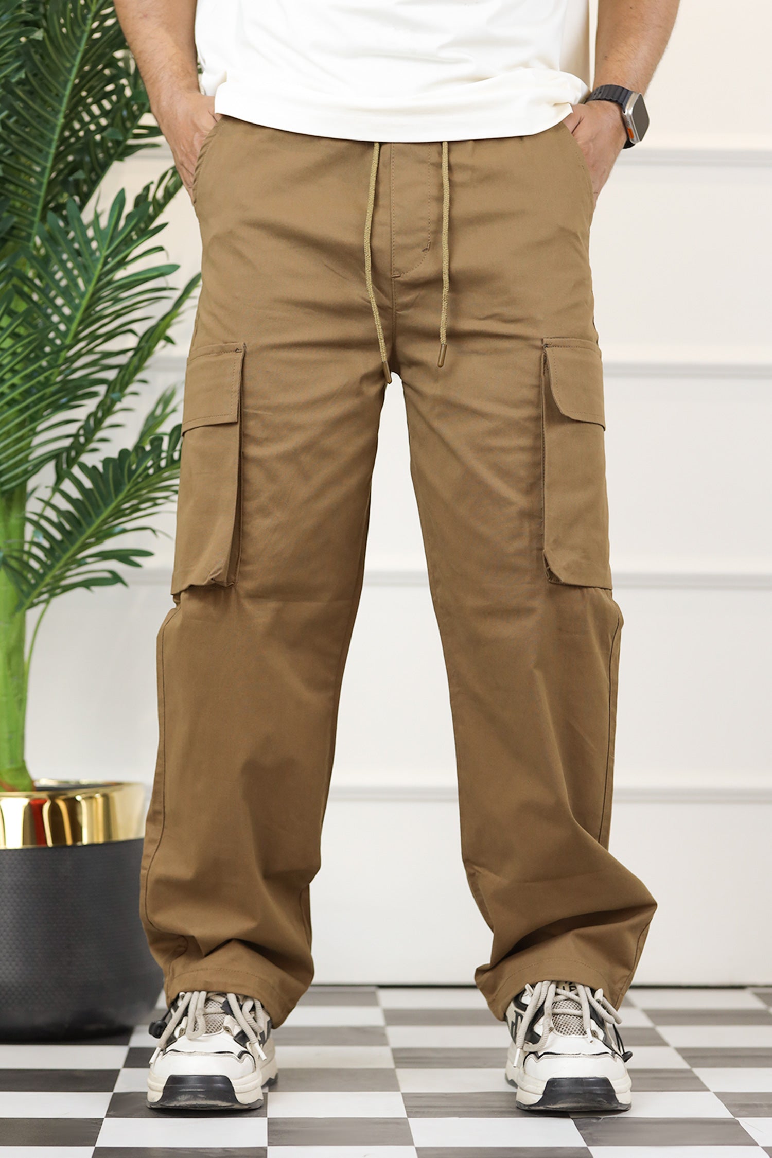 Turbo Relaxed Life Cotton Baggy Fit Trouser