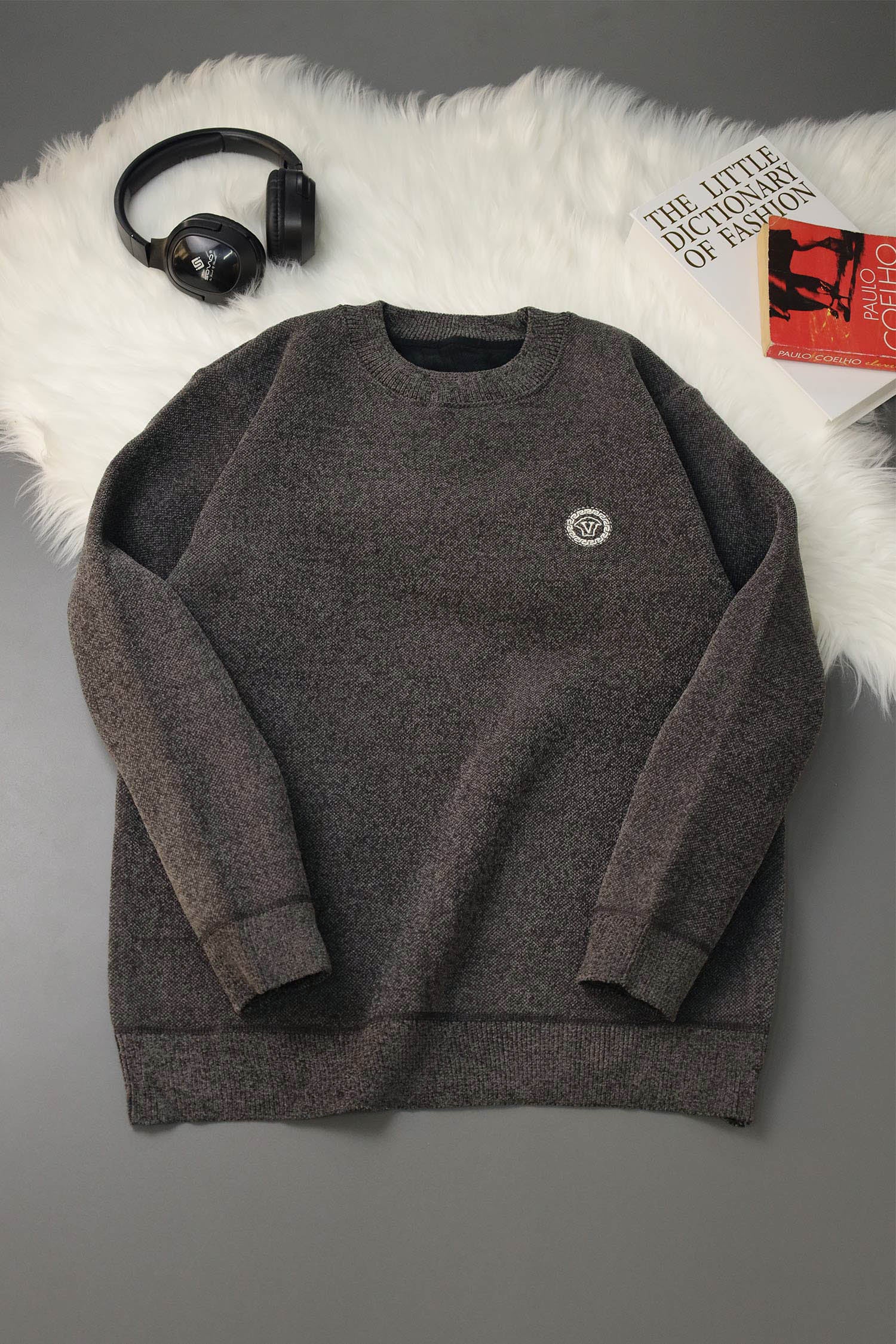 Levelwear Round Neck Imported Men's Sweatshirt