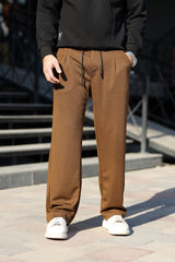 Relaxed Straight Baggy Loose Bottom Trouser