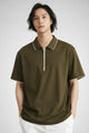 Men's Elevated Style Silk Polo T-Shirt