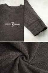 Wool Knitwear Round Neck Imported Men's Sweatshirt