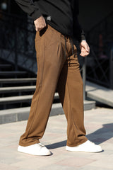 Relaxed Straight Baggy Loose Bottom Trouser