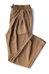 Turbo Comfort Front Plate SlimFit Trouser In Dark Brown