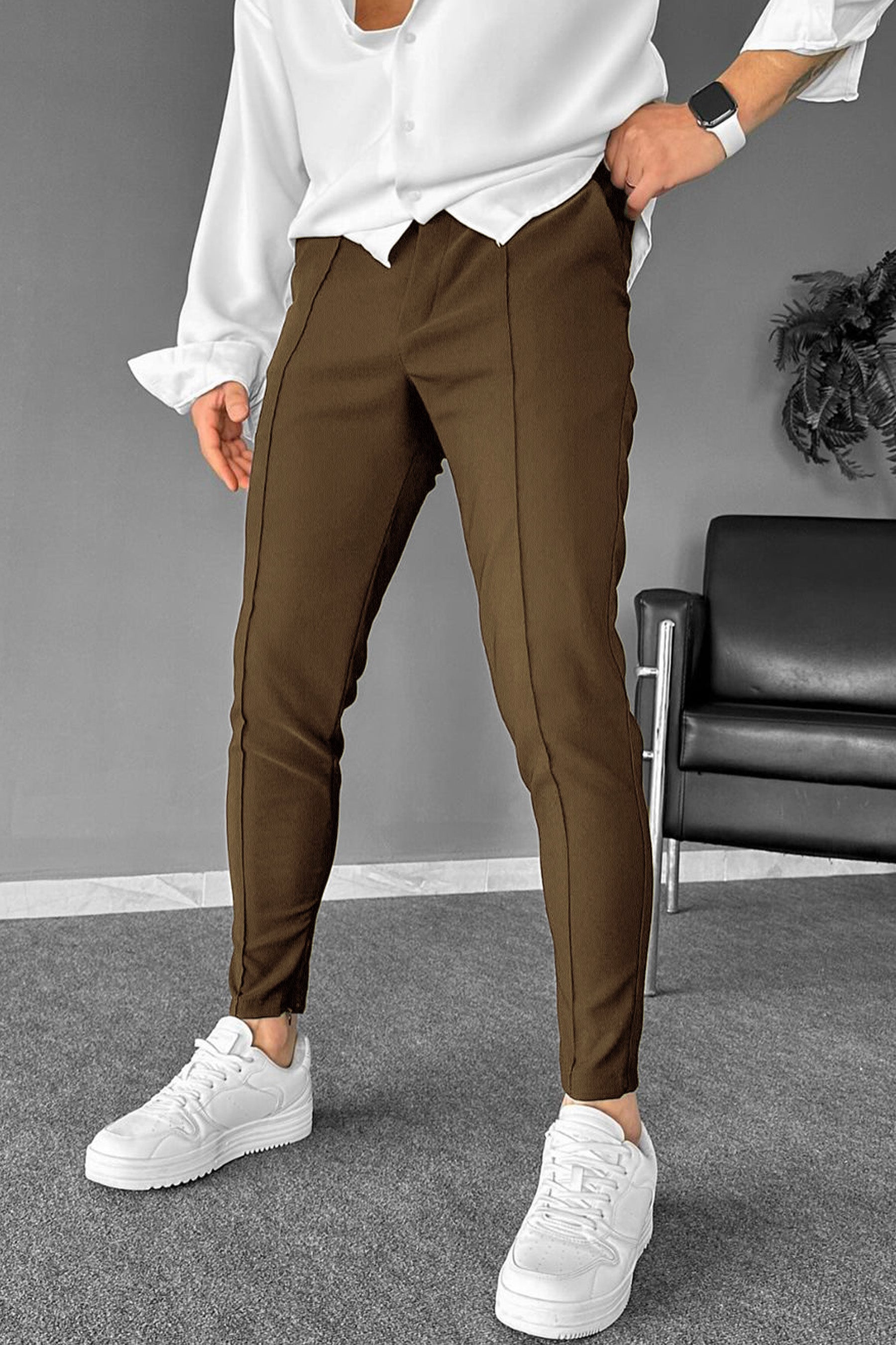 Turbo Fashion Smart Slim Fit Trouser