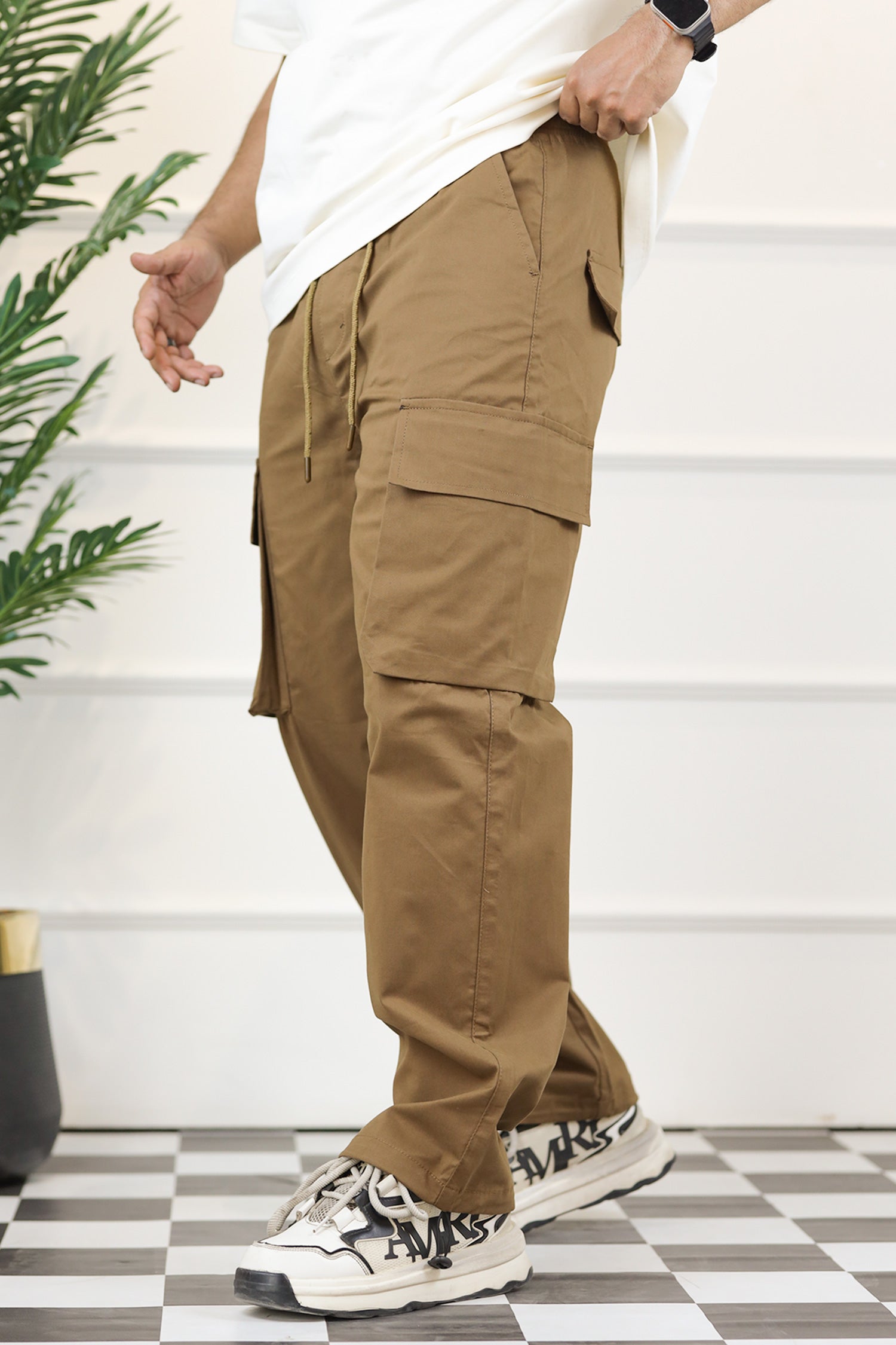 Turbo Relaxed Life Cotton Baggy Fit Trouser
