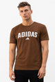 Adds Sportswear Codes Collegiate Men's Tee In Dark Brown