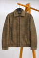 Turbo 90's Vintage Street-Wear Imported Leather Jacket