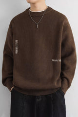 Turbo Geomatric Pattern Imported Men's Sweater
