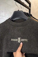 Wool Knitwear Round Neck Imported Men's Sweatshirt