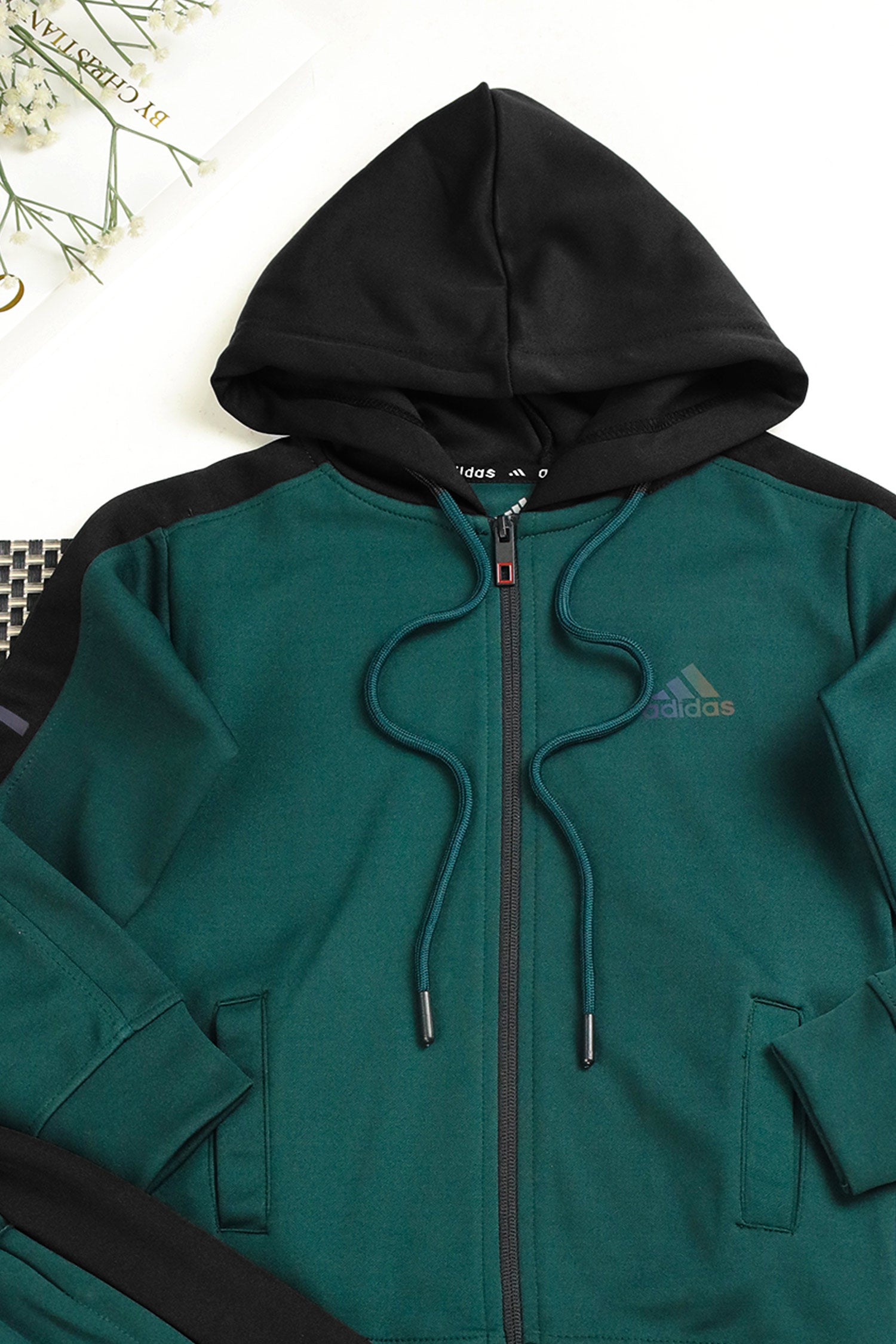 Adds Essential Performance Hooded Unisex Kids Tracksuit