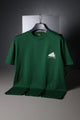 Men's "Lucky Horn" Typography Round Neck Tee