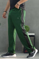 Lscte ColorBlock Side Panel Loose Bottom Trouser In Green