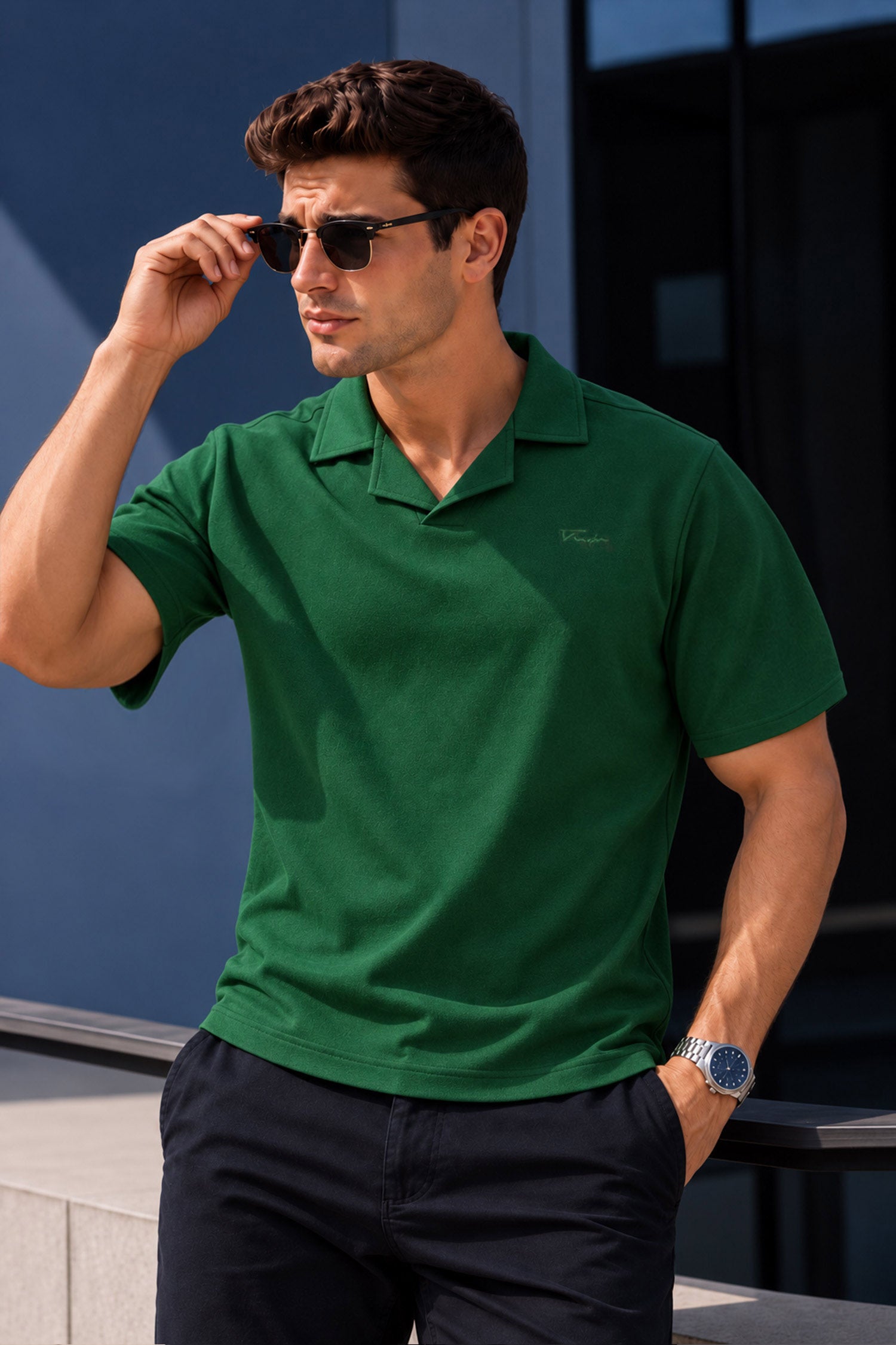 Turbo Street Comfort Collar Style Men's Tee