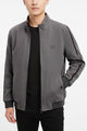 Wind Cover Imported Men's Woolen Jacket In Dorian Grey