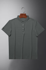Turbo Elite Seamless Men's Polo Shirt In Dark Green