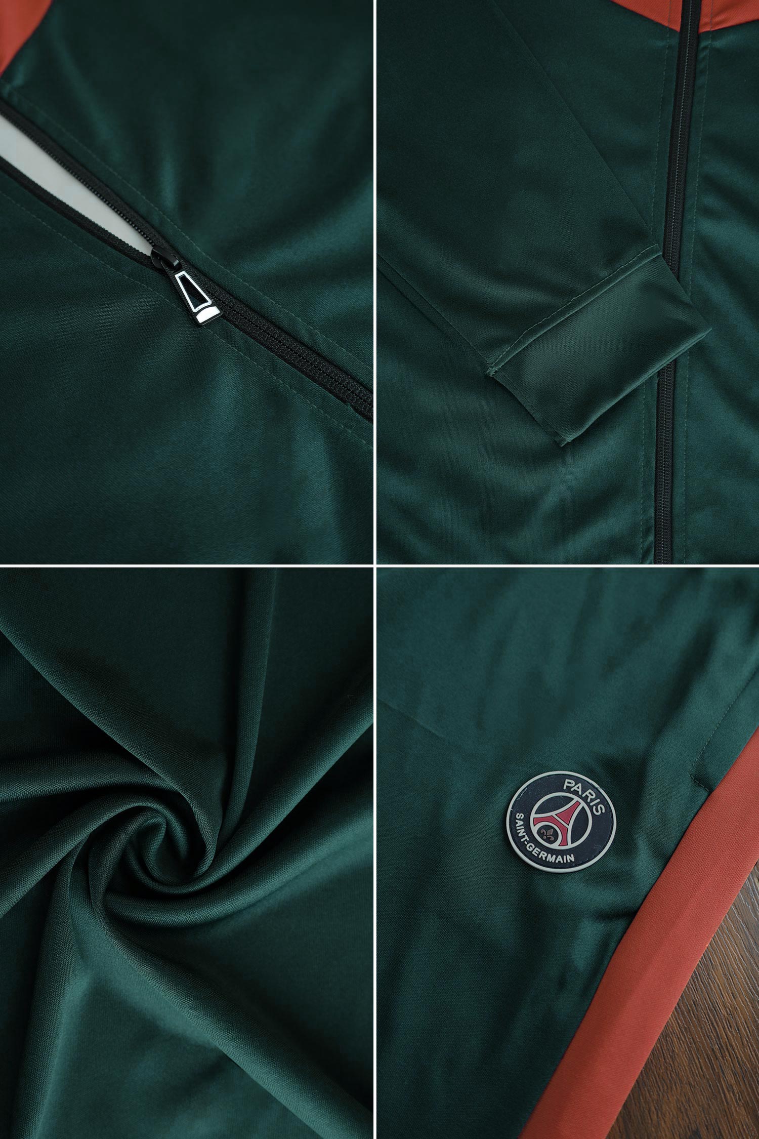 Nke Diagonal V Panel Signature Full Zipper Tracksuit