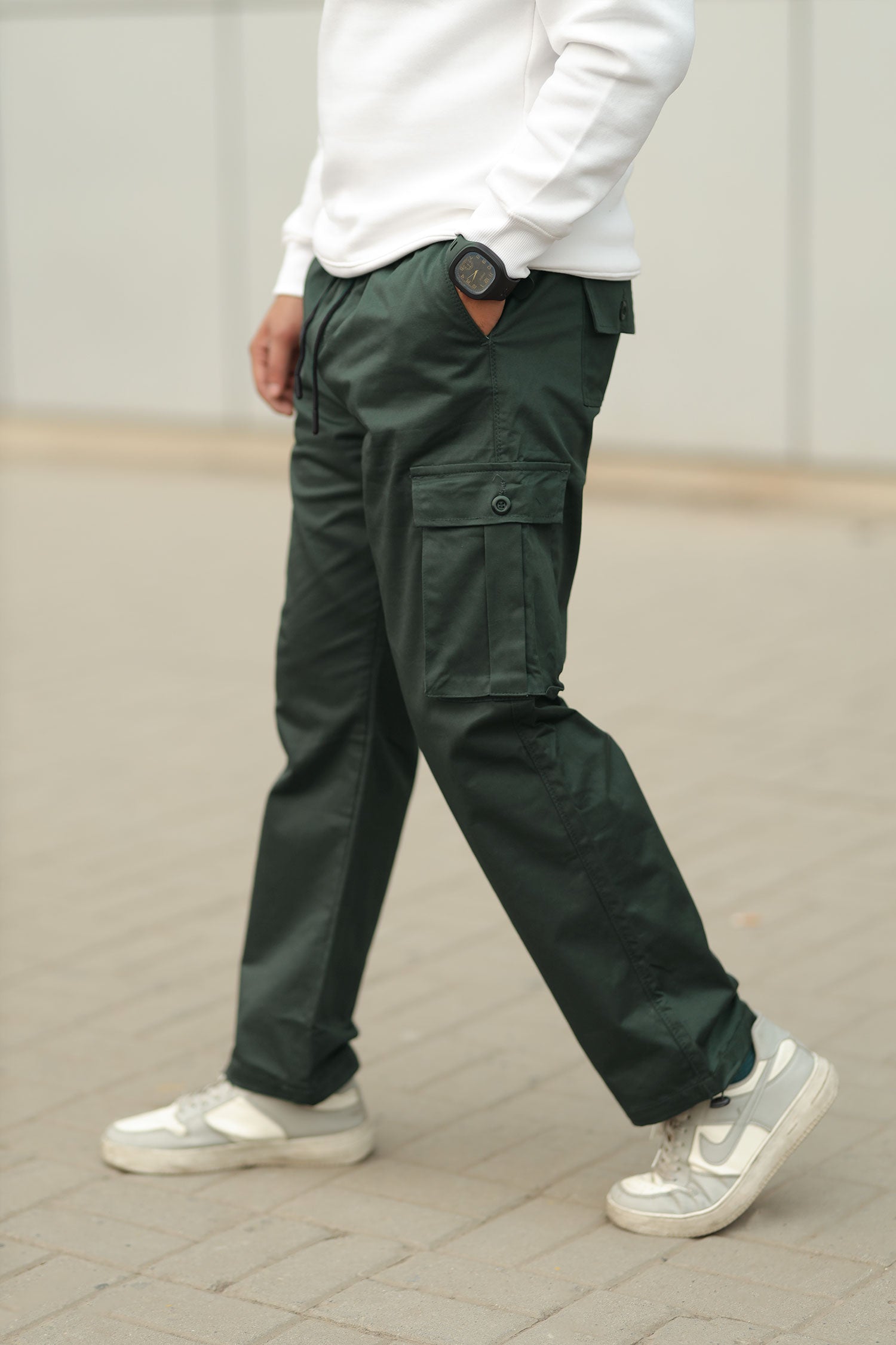 Turbo Loose Bottom Cargo Trouser