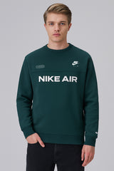 Nke Air Brushed Back Round Neck Imported Men's Sweatshirt
