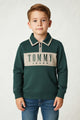 Tomy Hilfiger Varsity Coller Style Unisex Kids SweatShirt