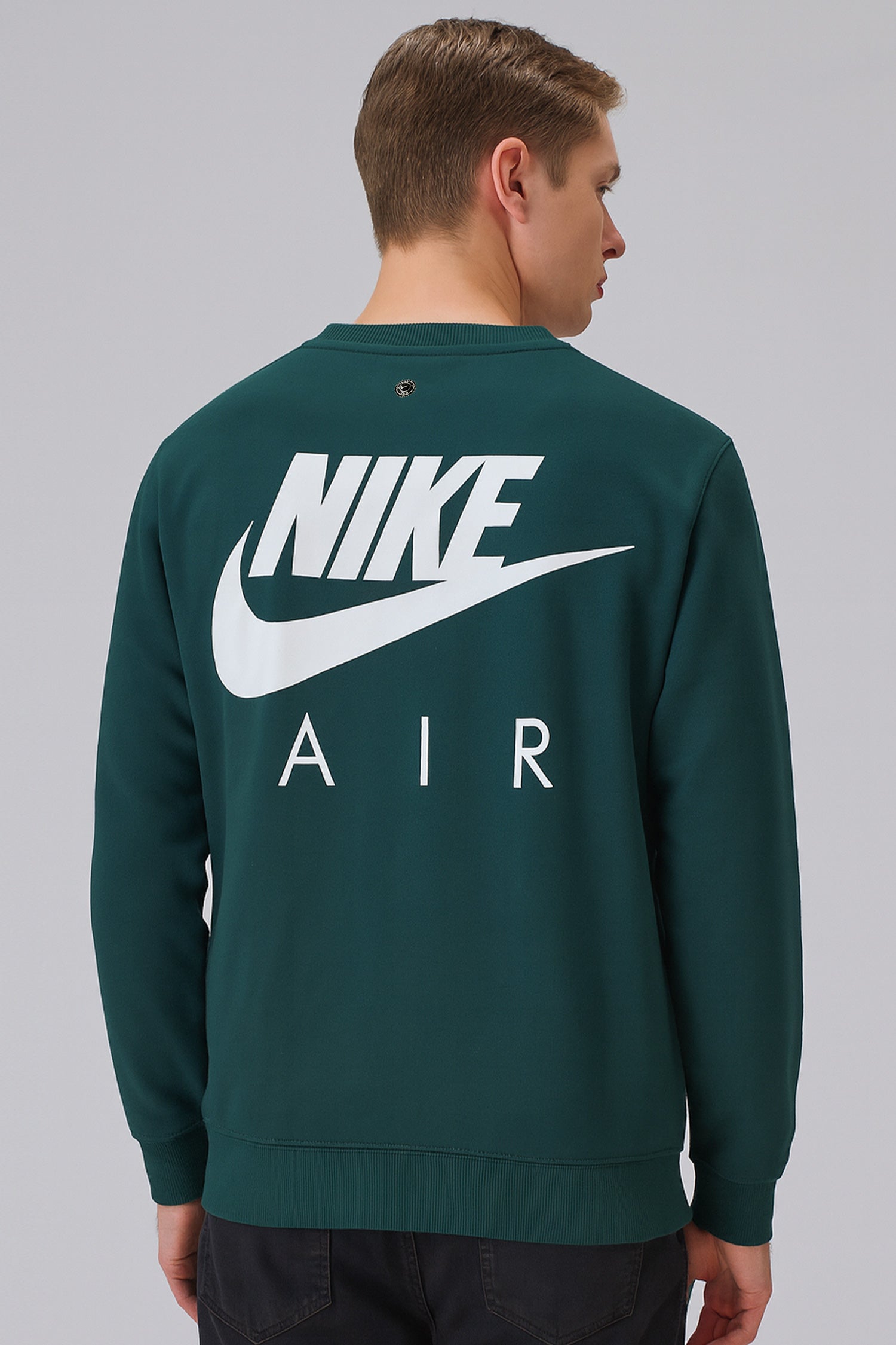 Nke Air Brushed Back Round Neck Imported Men's Sweatshirt