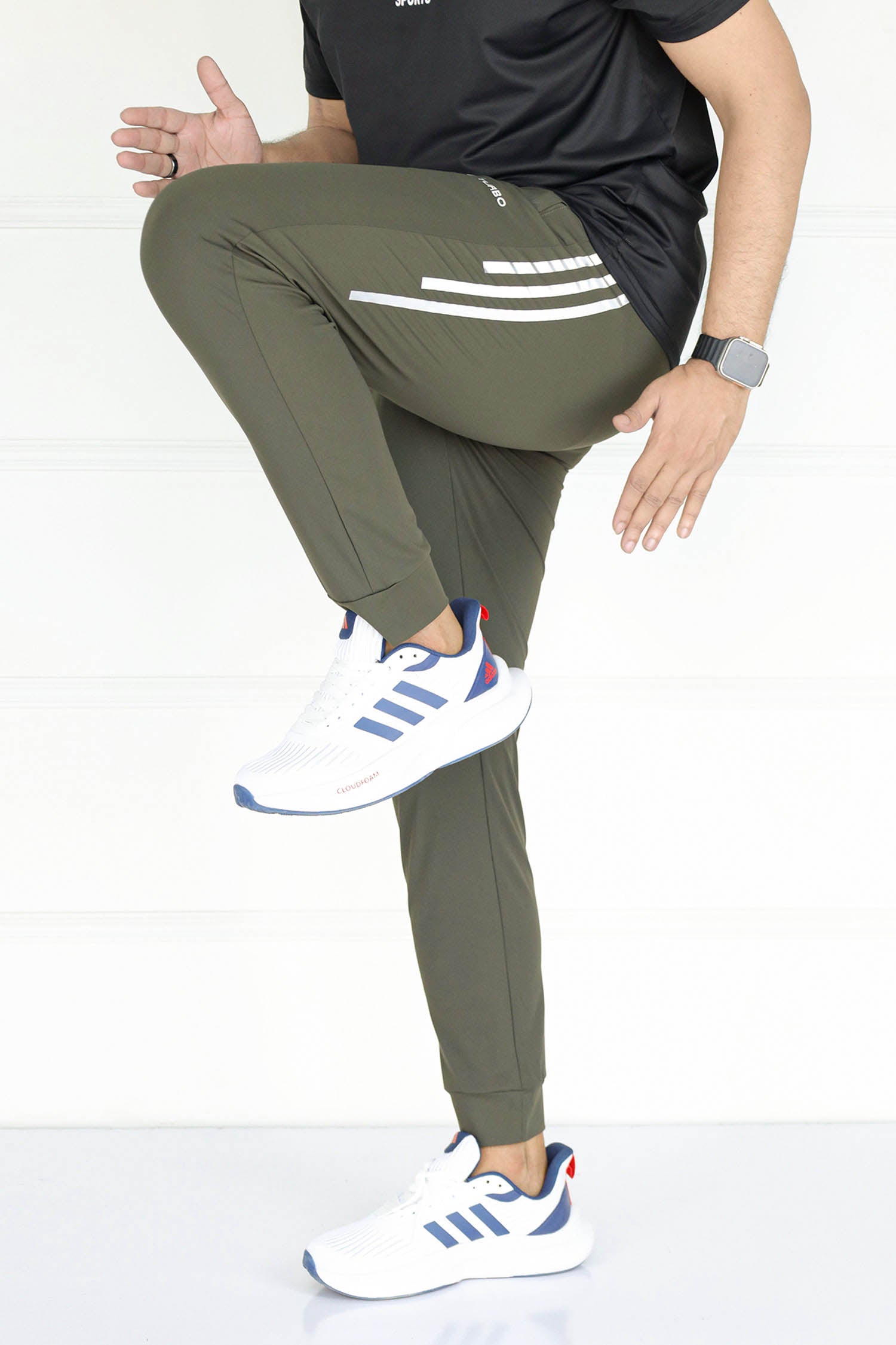 Turbo Alpha Grip Workout Running Men's Dryfit Trouser