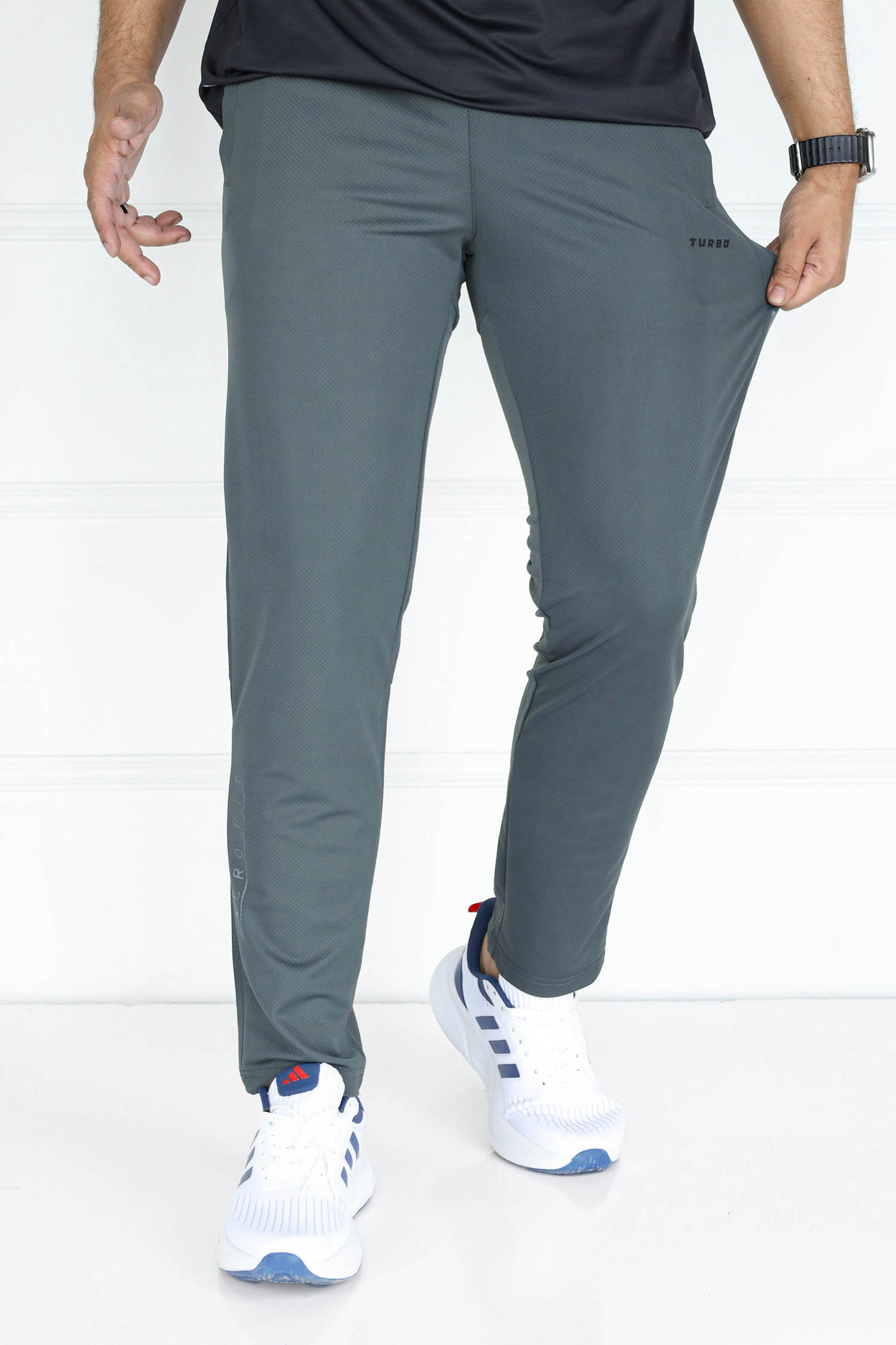 Turbo Aero-Fit Training Men's Dryfit Trouser In Dark Green