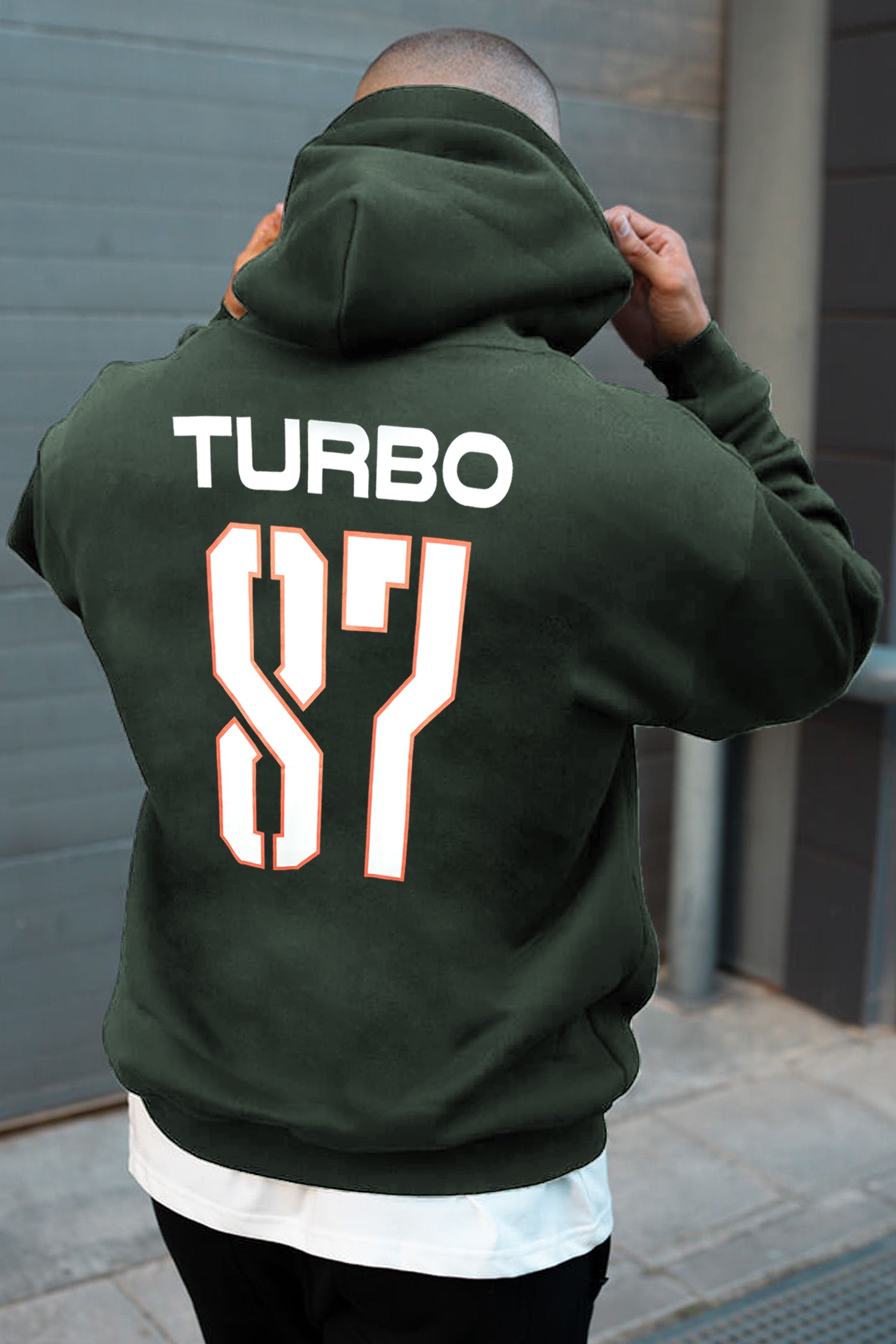 Turbo 87 Universe Aplic Fleece Hoodie