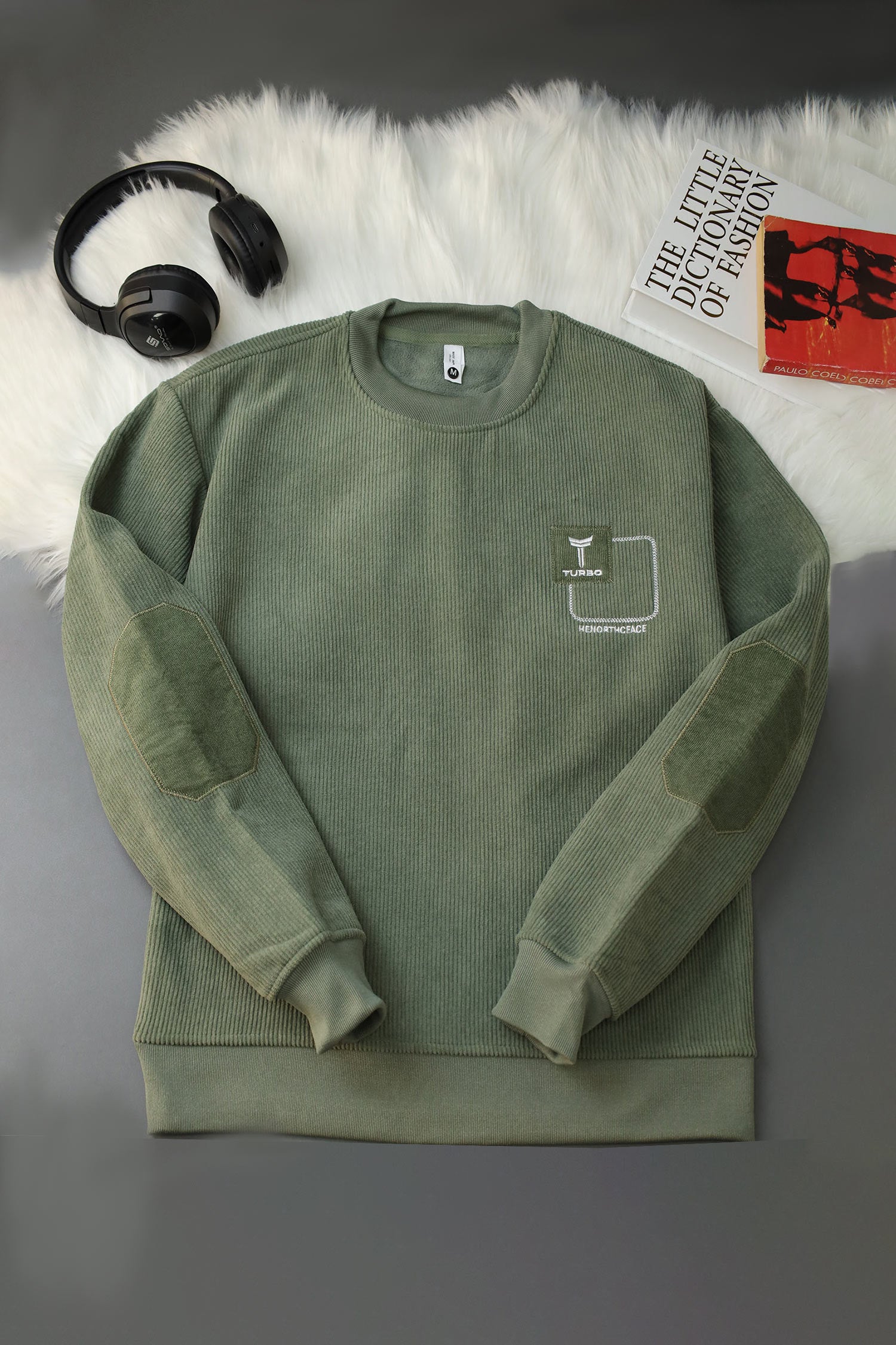 Turbo KnitWear Round Neck Men's Sweatshirt