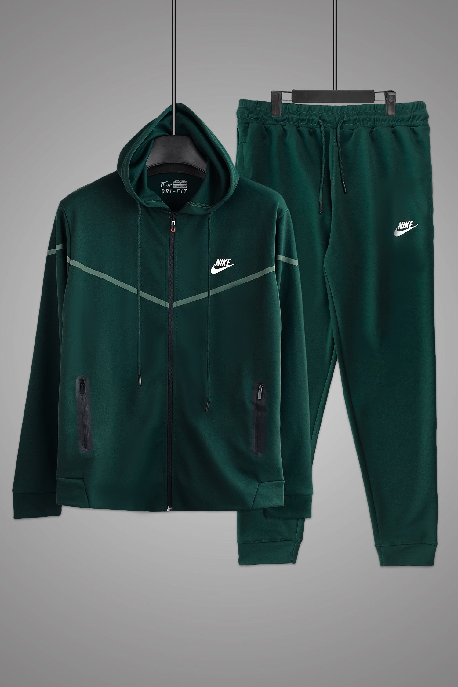 Nke Tech Fleece Mock Neck Hoodie Zipper Tracksuit