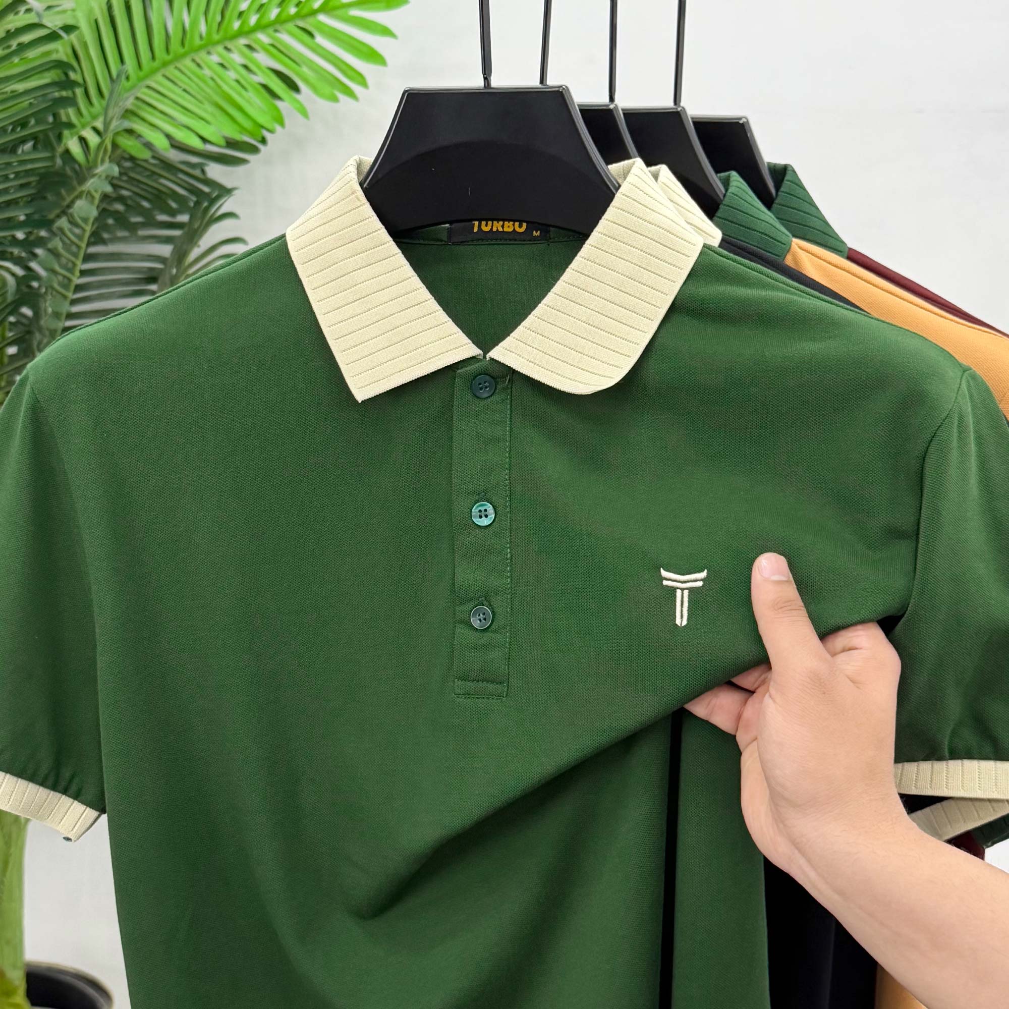 Turbo Signature Logo Men's Polo T-Shirt