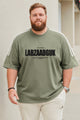 Mens Comfortable Round Neck Big & Tall T-shirt