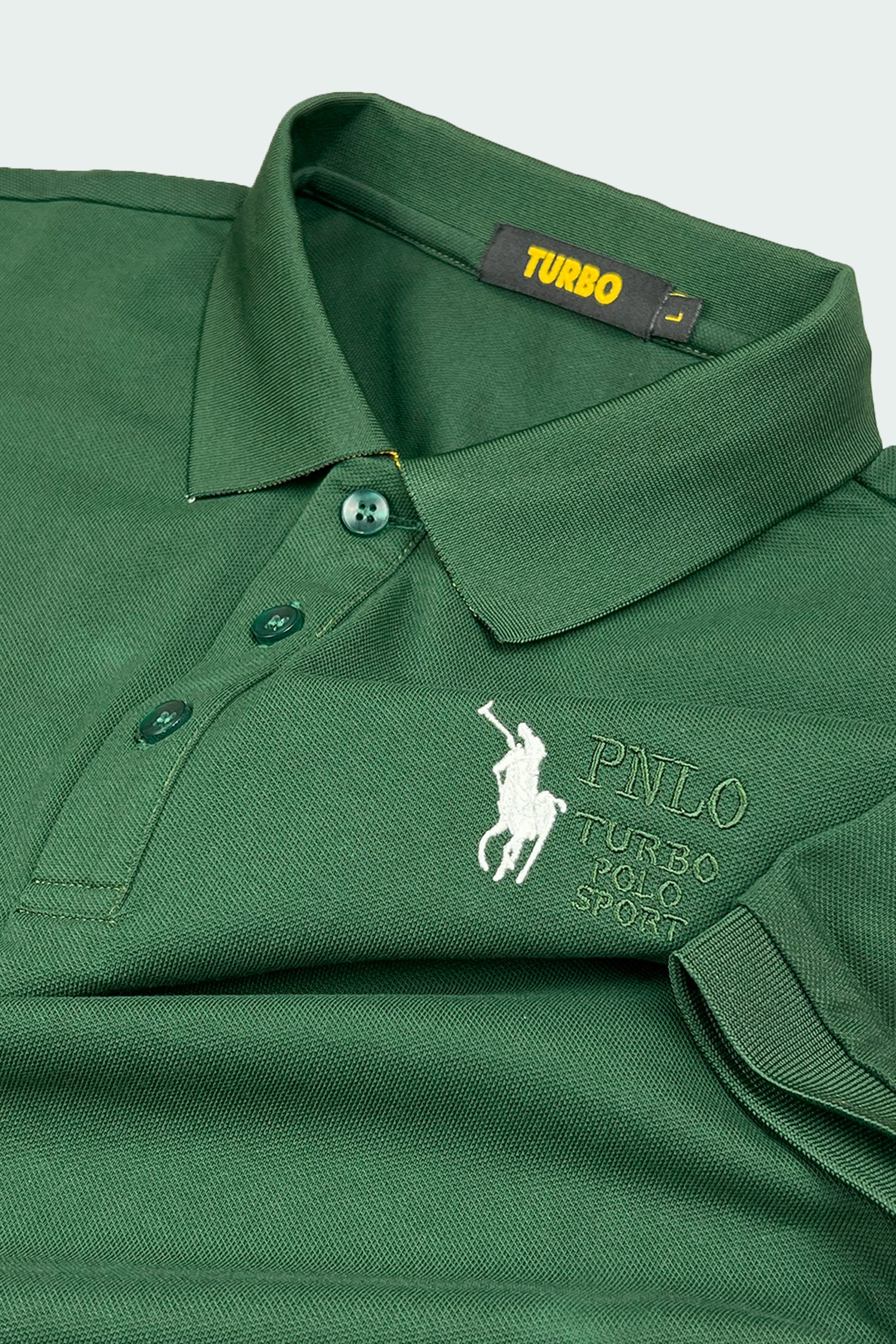 Turbo Polo Collar Tipping Men's Polo Shirt
