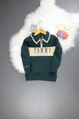 Tomy Hilfiger Varsity Coller Style Unisex Kids SweatShirt