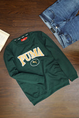 Pma Squad Graphic Crew Neck Full Sleeves Men's Sweatshirt