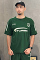 Turbo Micro Stretch Men's Tee In Dark Green