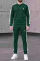 Polo Signature Side Stripe Men's Co-Ord Set Dark Green