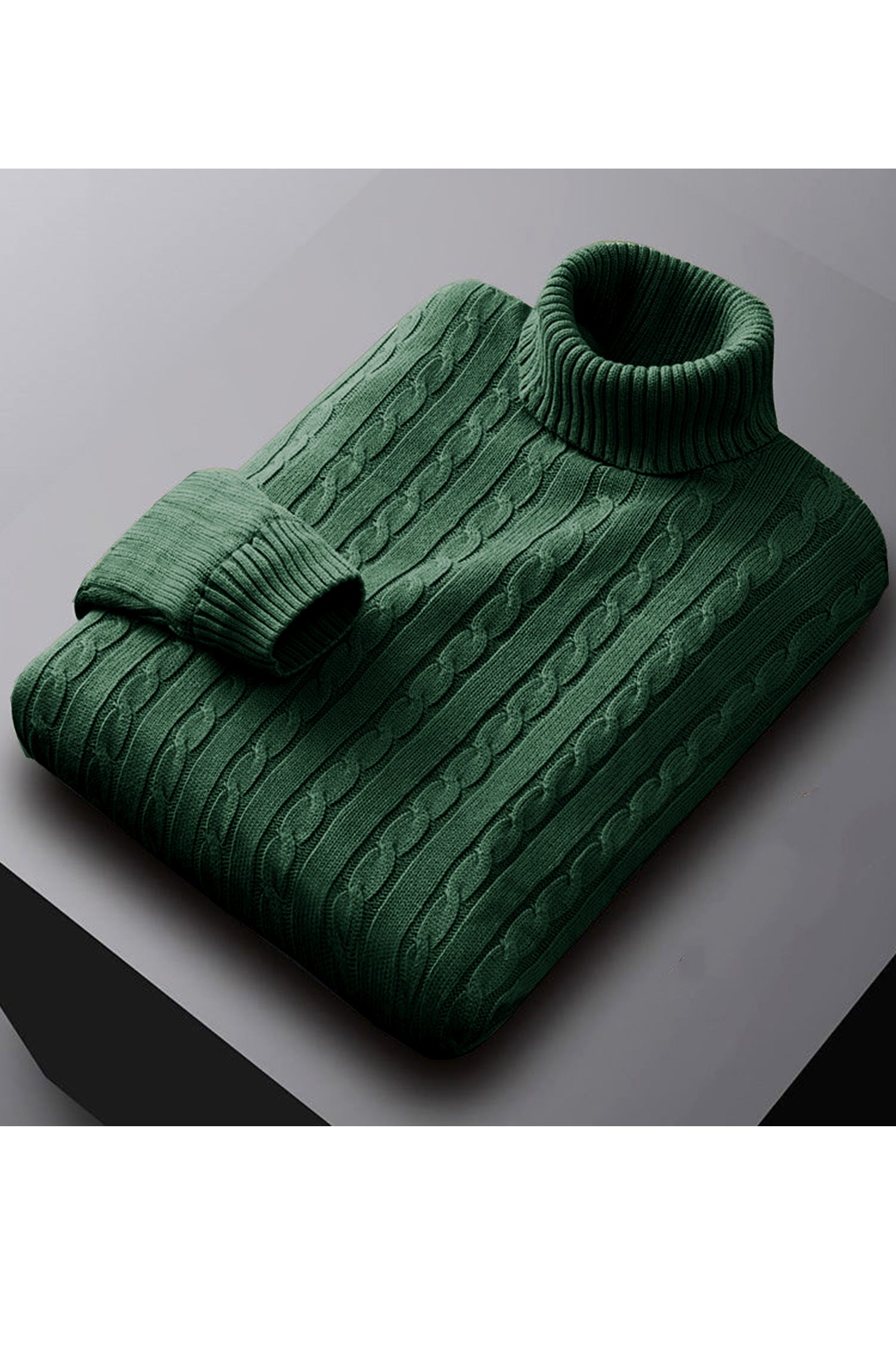 turbo green sweater