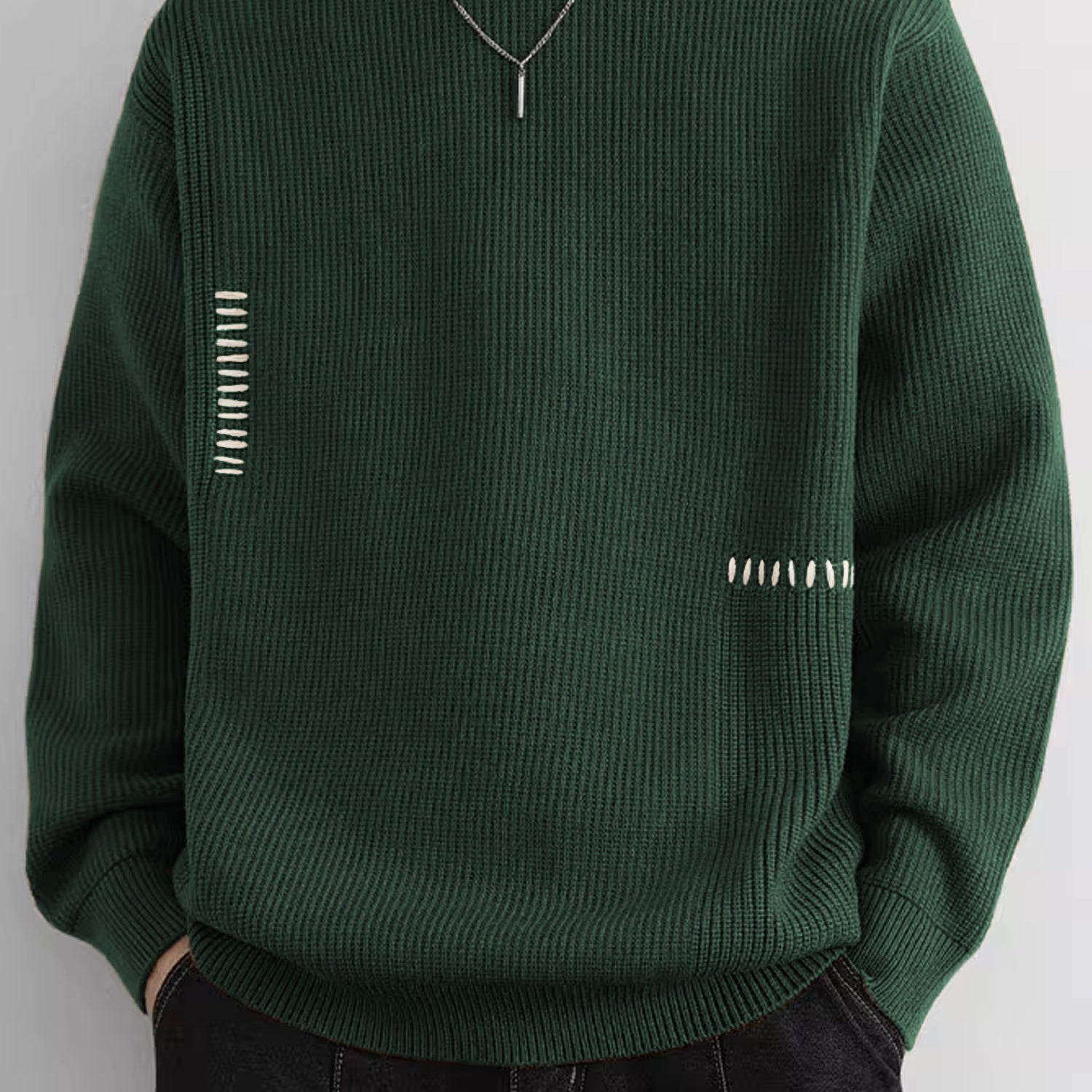 Turbo Geomatric Pattern Imported Men's Sweater