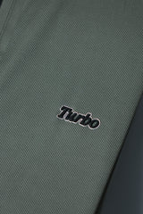 Turbo Classic Refined Zip-Collar Men's Polo Shirt