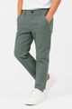Turbo Regular Slim Fit Cotton Pant For Boys In Dark Grey